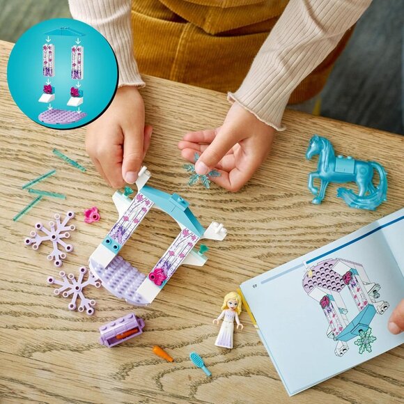 Lego Disney Princess Elsa and The Nokk’s Ice Stable 43209 Brand New - Picture 4 of 15